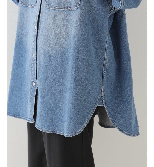  「【Healthy denim/ヘルシーデニム】Almond デニムシャツ」|シャツ・ブラウス|