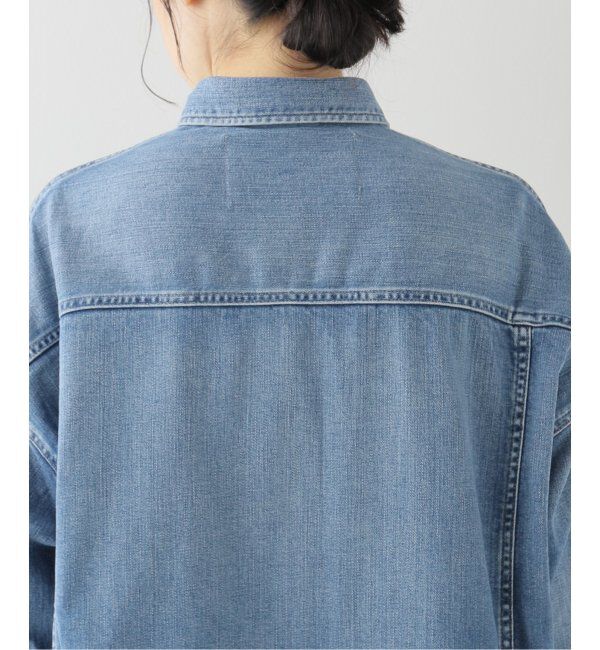  「【Healthy denim/ヘルシーデニム】Almond デニムシャツ」|シャツ・ブラウス|