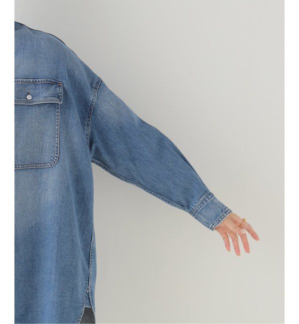  「【Healthy denim/ヘルシーデニム】Almond デニムシャツ」|シャツ・ブラウス|