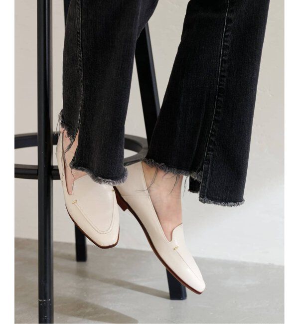  「《追加》スクエアステッチソフトローファー」|ローファー|