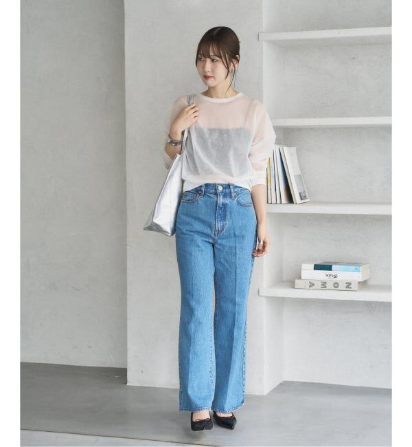  「5cmポインテッドマーブルリボンパンプス」|パンプス|