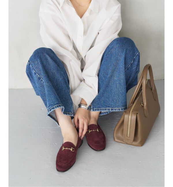  「レザービットバブーシュ」|ローファー|