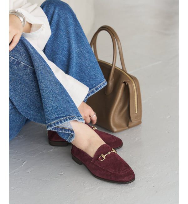  「レザービットバブーシュ」|ローファー|