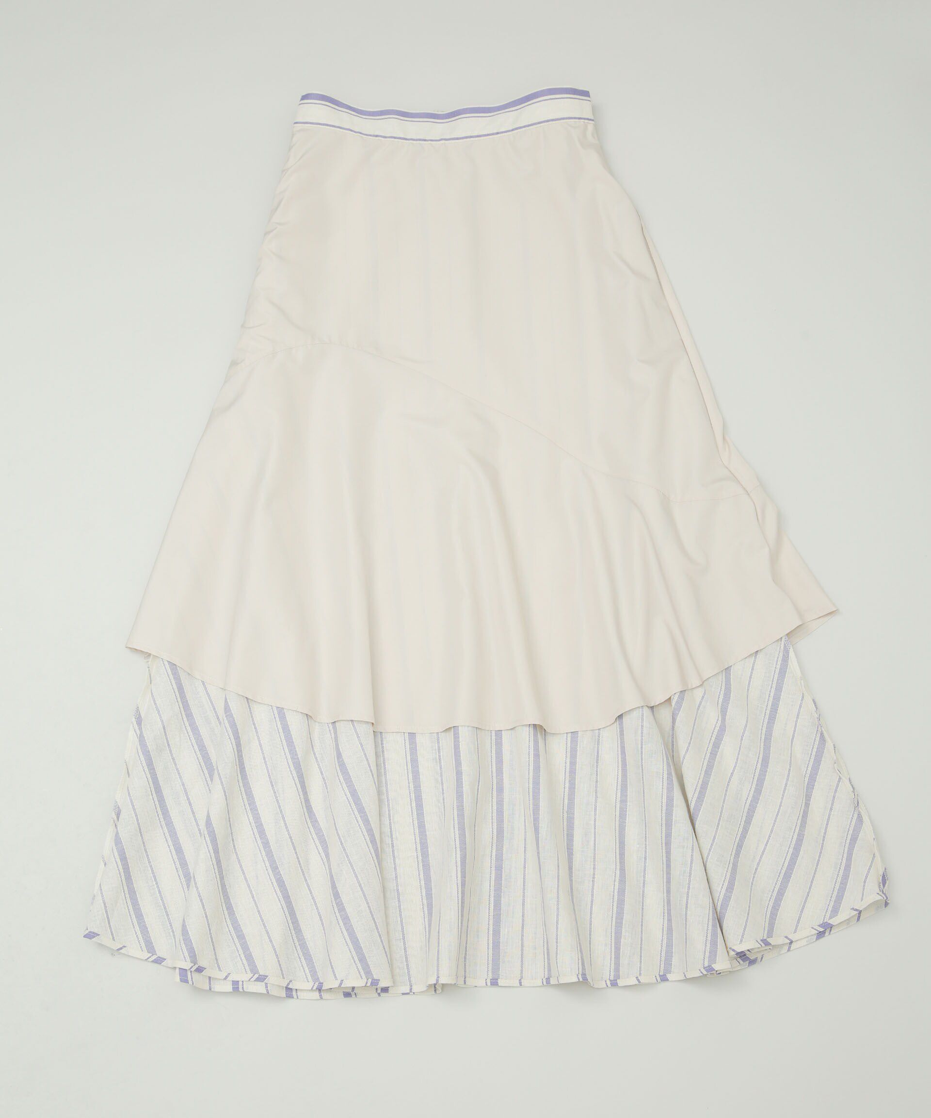 nano･universe「LB.03/リネンブレンドフレアーマキシスカート」|スカート|