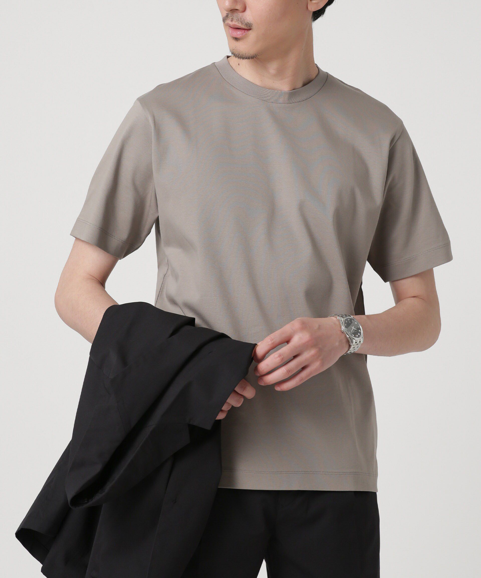 nano･universe「アンチスメル クルーネックＴシャツ 半袖」|Tシャツ・カットソー|