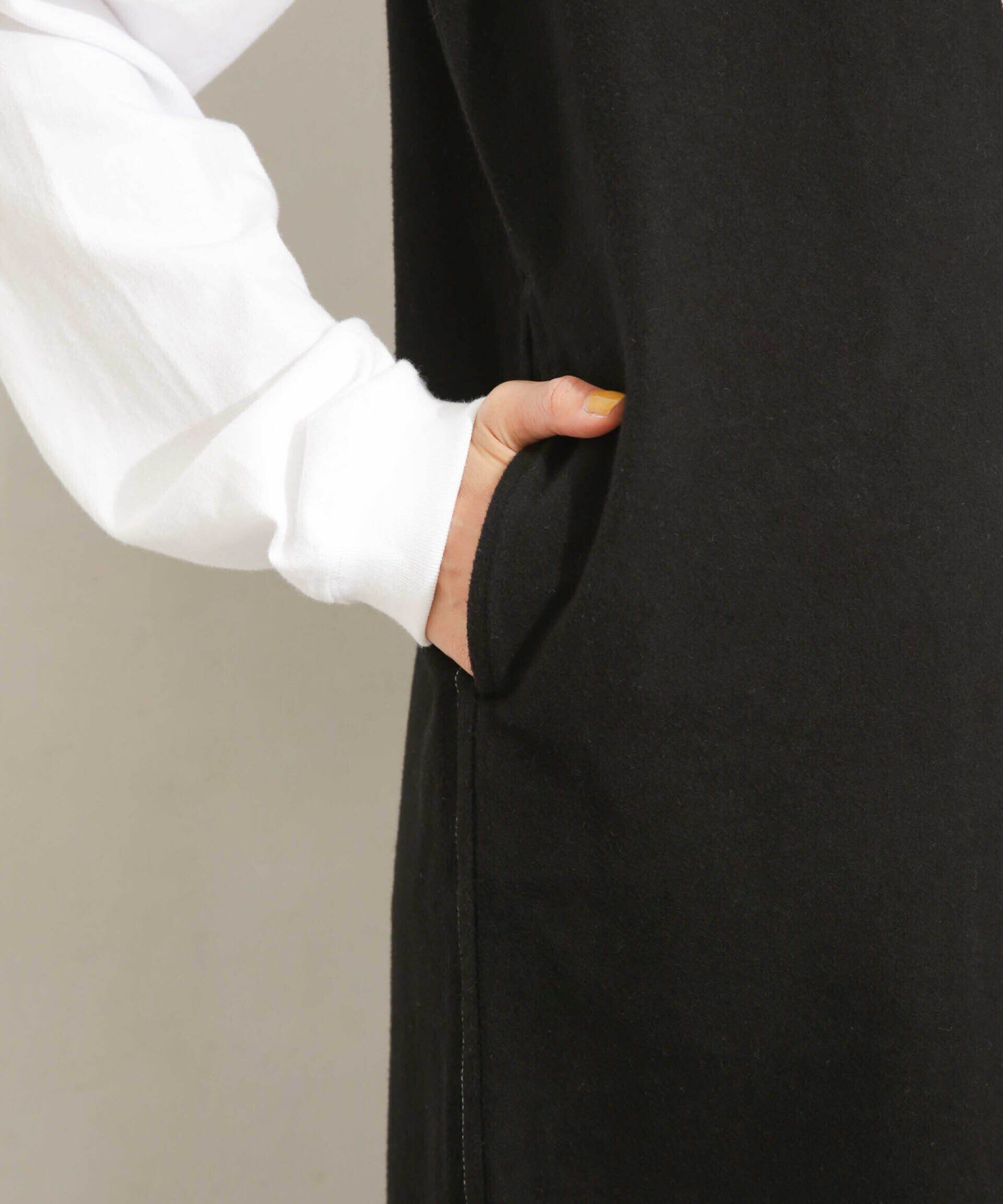 nano･universe「Odub/別注 ヘビーネル ベストワンピース」|ワンピース|