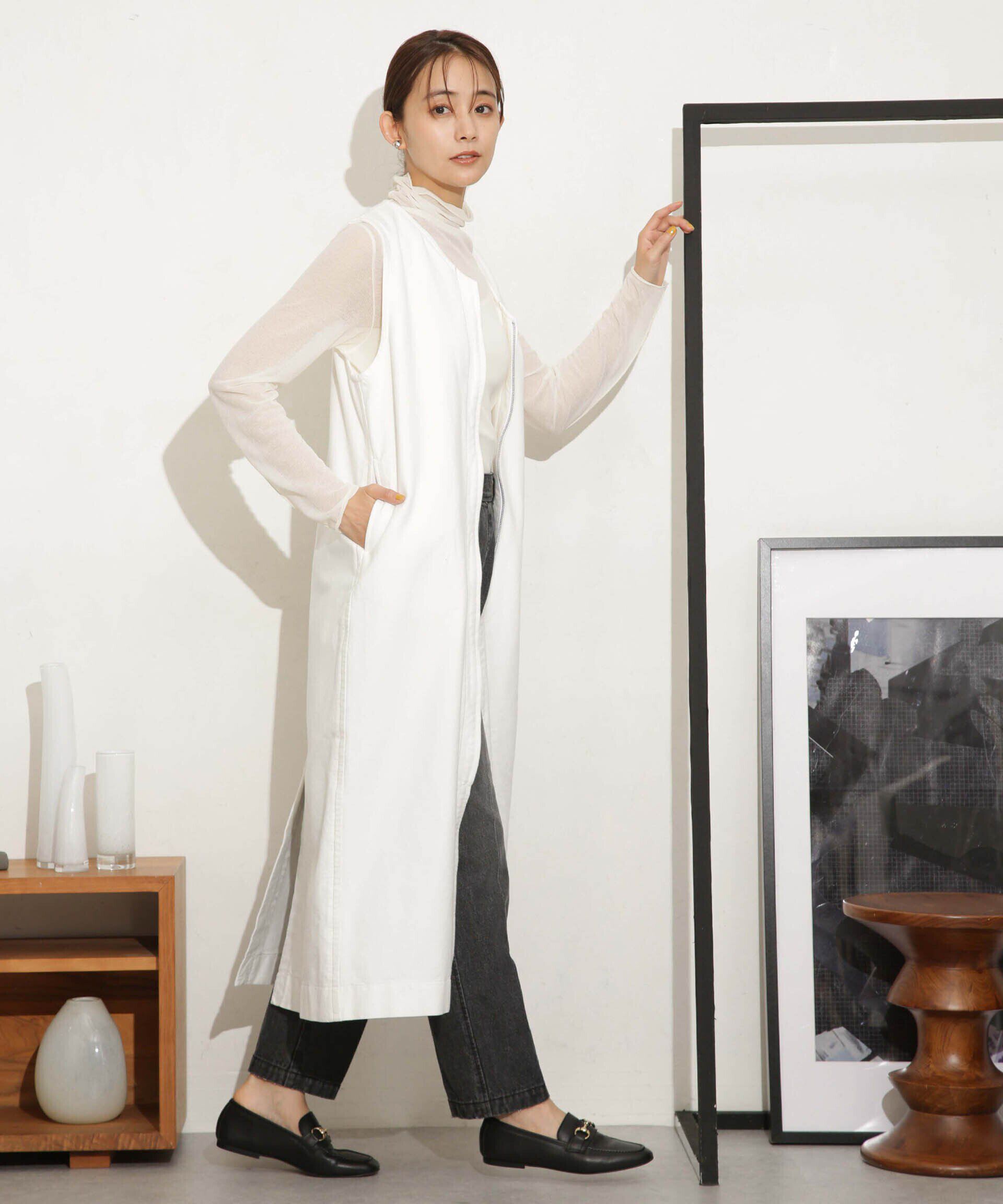 nano･universe「Odub/別注 ヘビーネル ベストワンピース」|ワンピース|