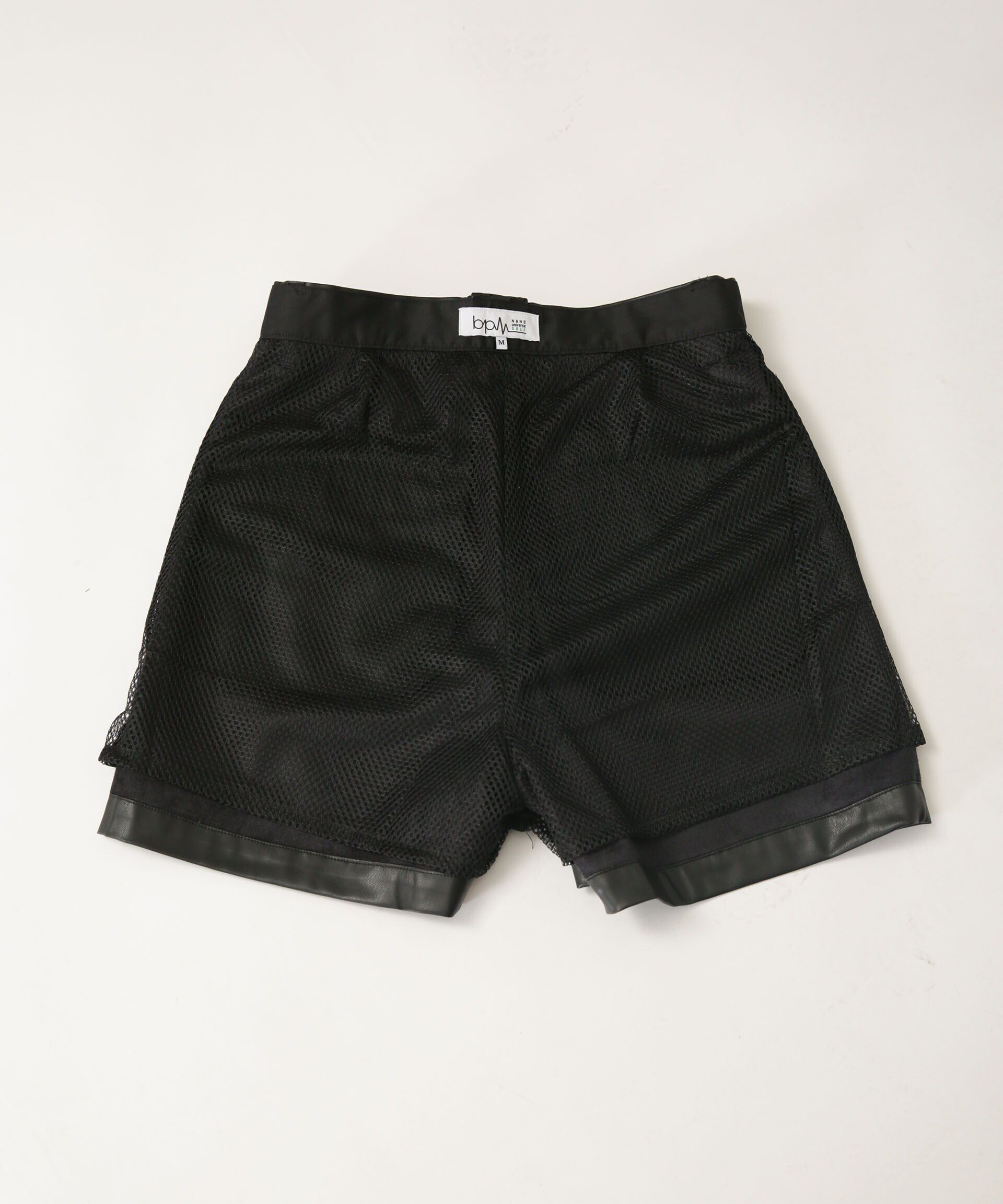 nano･universe「beats per minute/合皮ショーツ」|チノ|