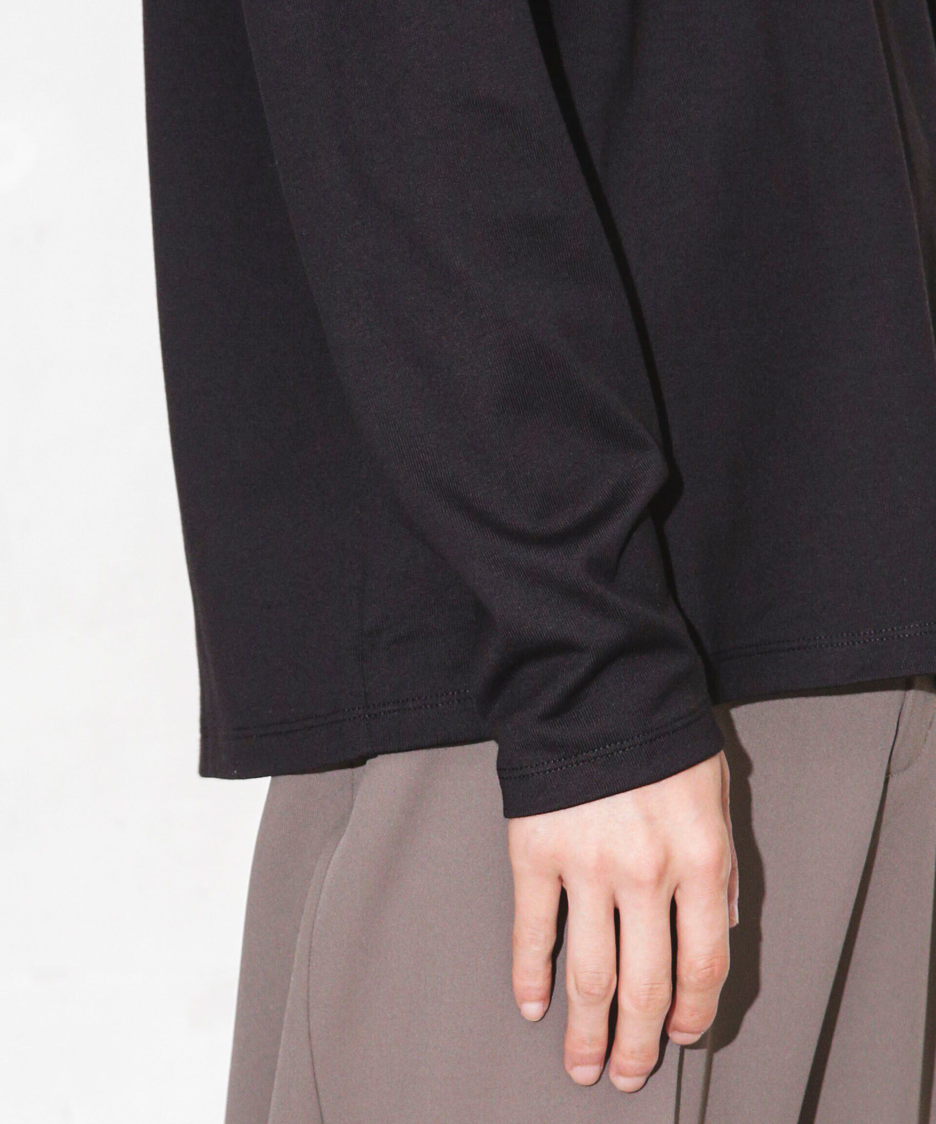 nano･universe「Anti Soaked 汗染み防止 VネックTシャツ 長袖」|Tシャツ・カットソー|