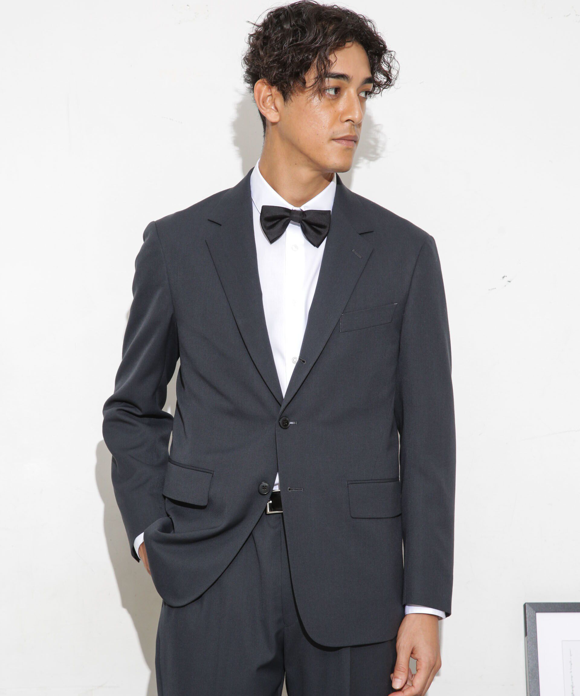 nano･universe「｢ESSENTIALLINE｣TWソリッドシングルジャケット」|スーツ|