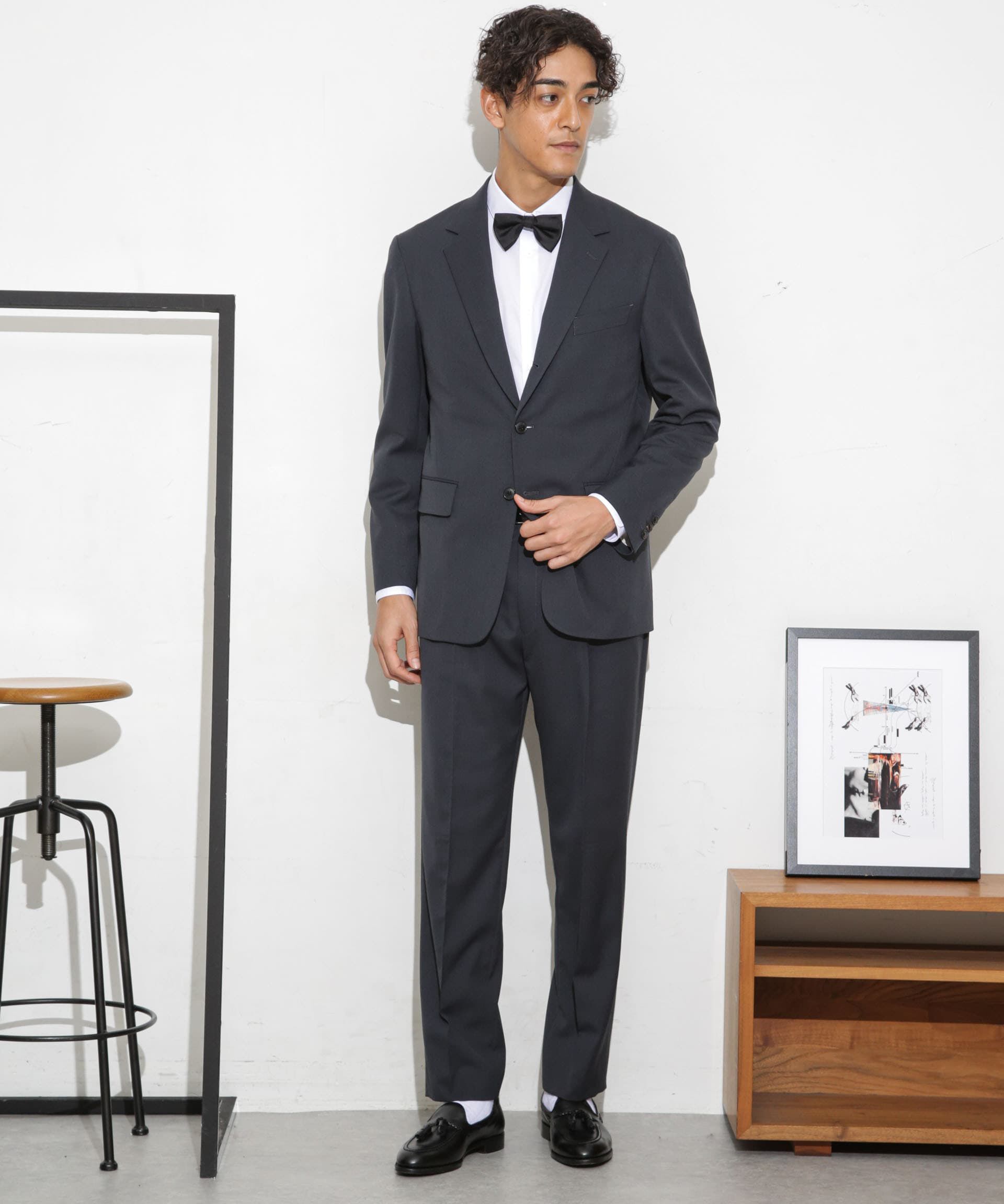 nano･universe「｢ESSENTIALLINE｣TWソリッドシングルジャケット」|スーツ|