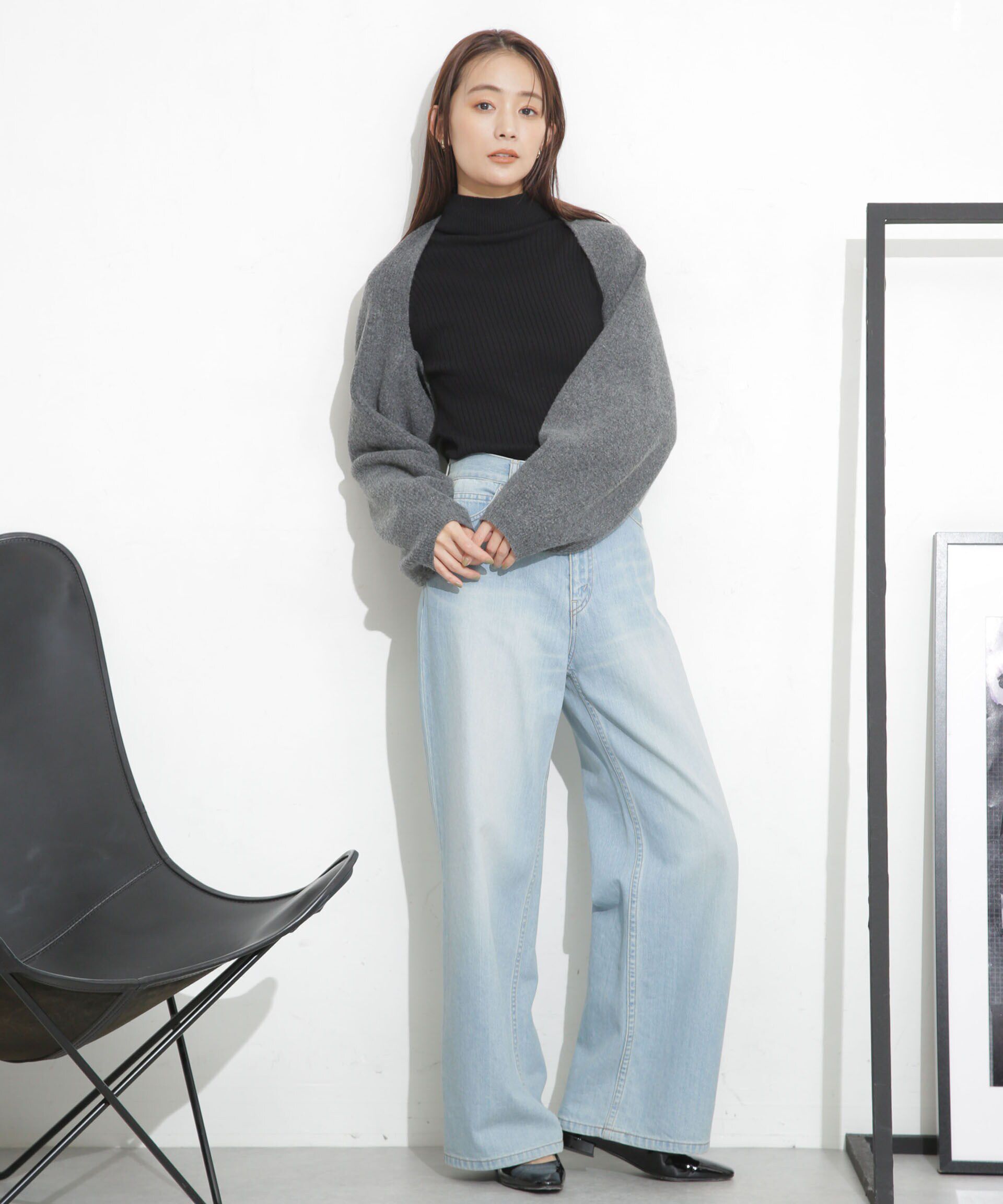 nano･universe「ニットボレロセットワンピース」|ワンピース|