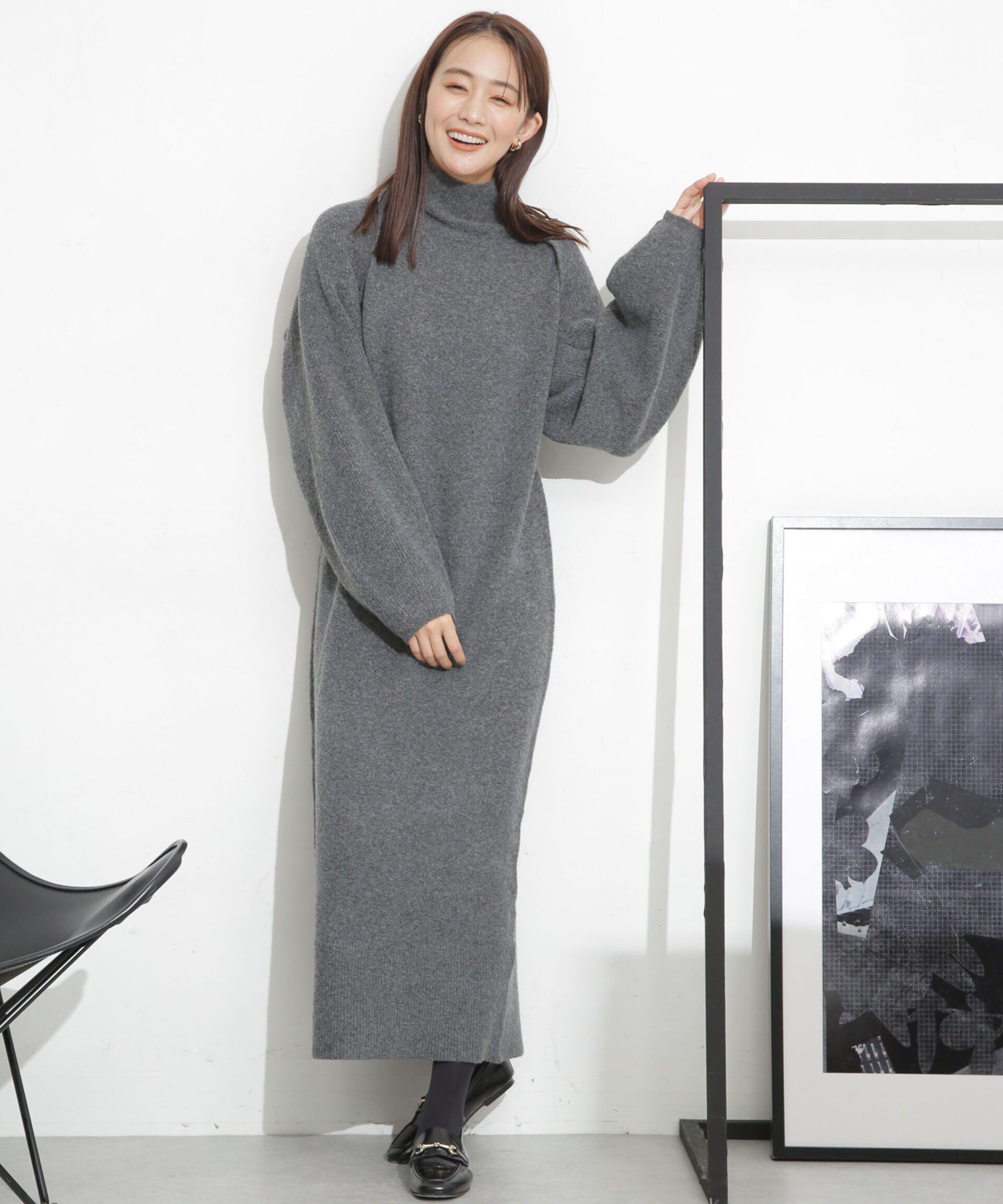 nano･universe「ニットボレロセットワンピース」|ワンピース|