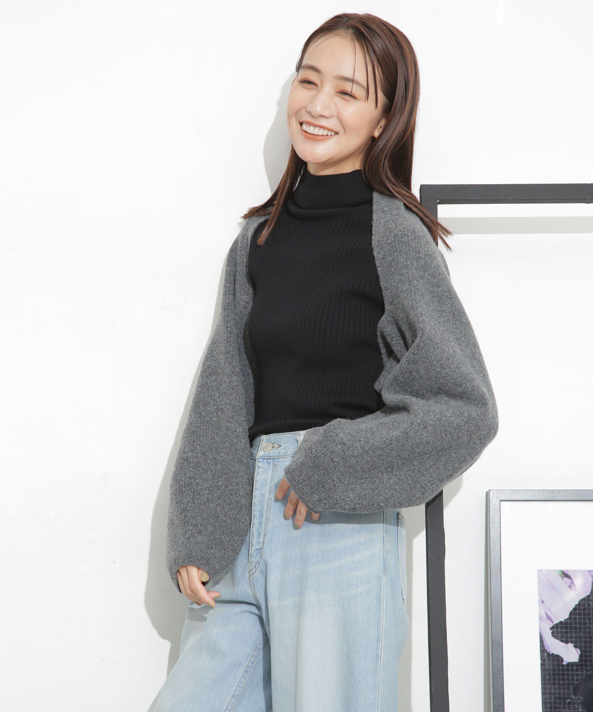 nano･universe「ニットボレロセットワンピース」|ワンピース|