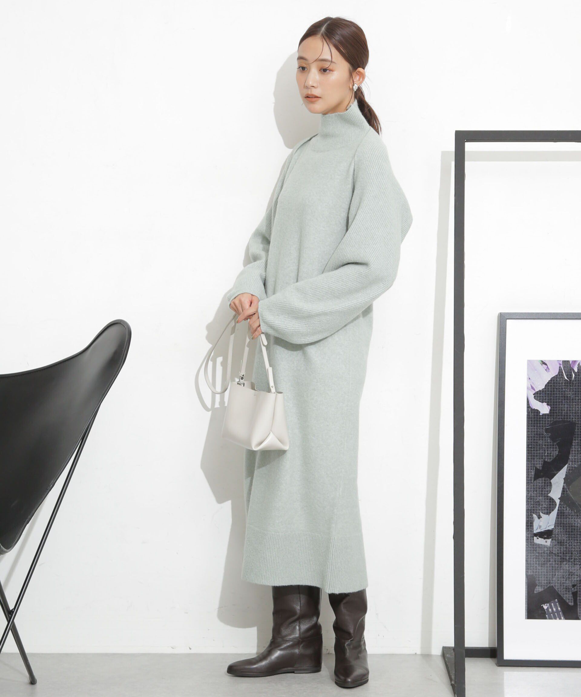 nano･universe「ニットボレロセットワンピース」|ワンピース|