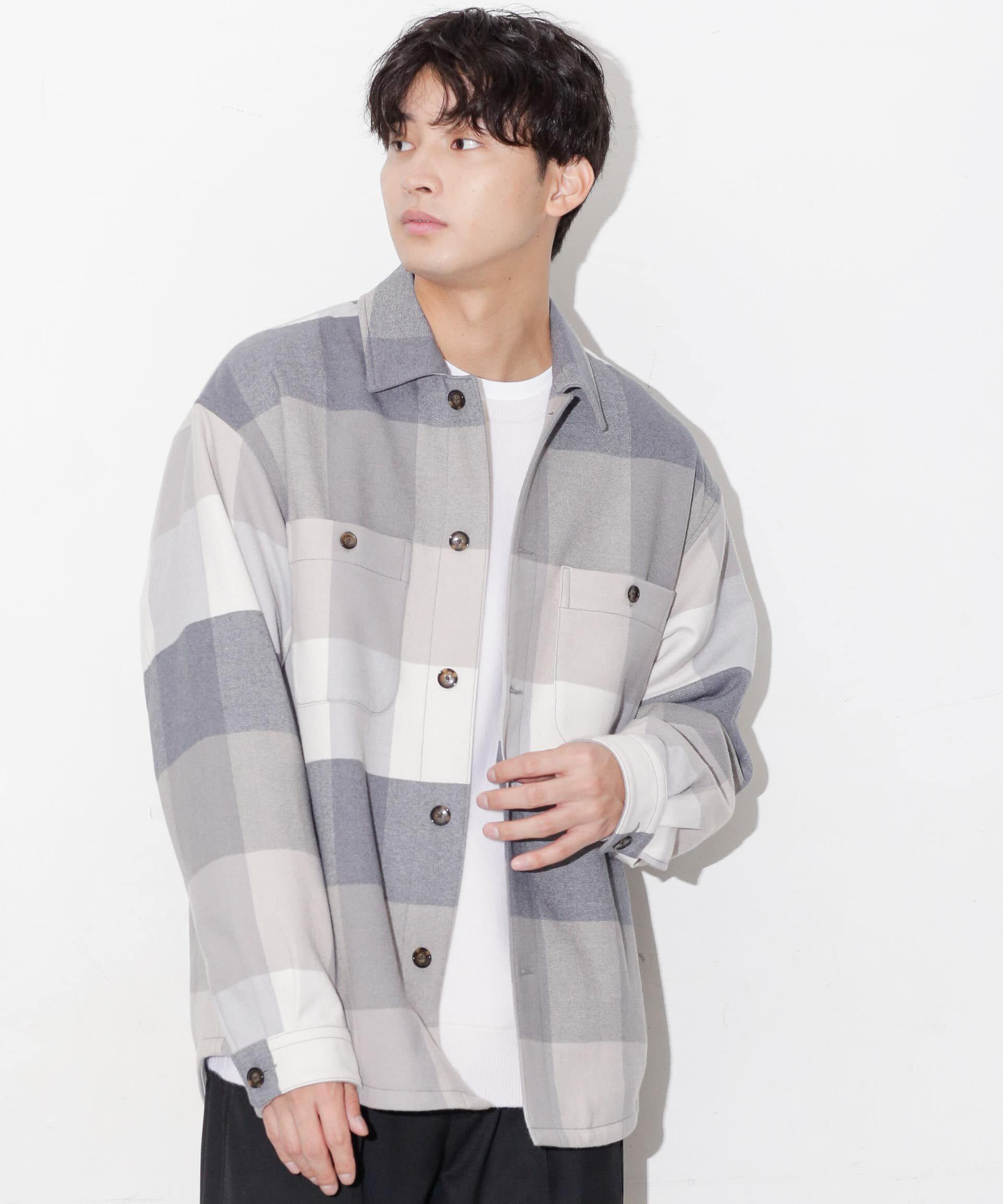 nano･universe「テックメルトンシャツブルゾン」|ブルゾン・スタジャン|