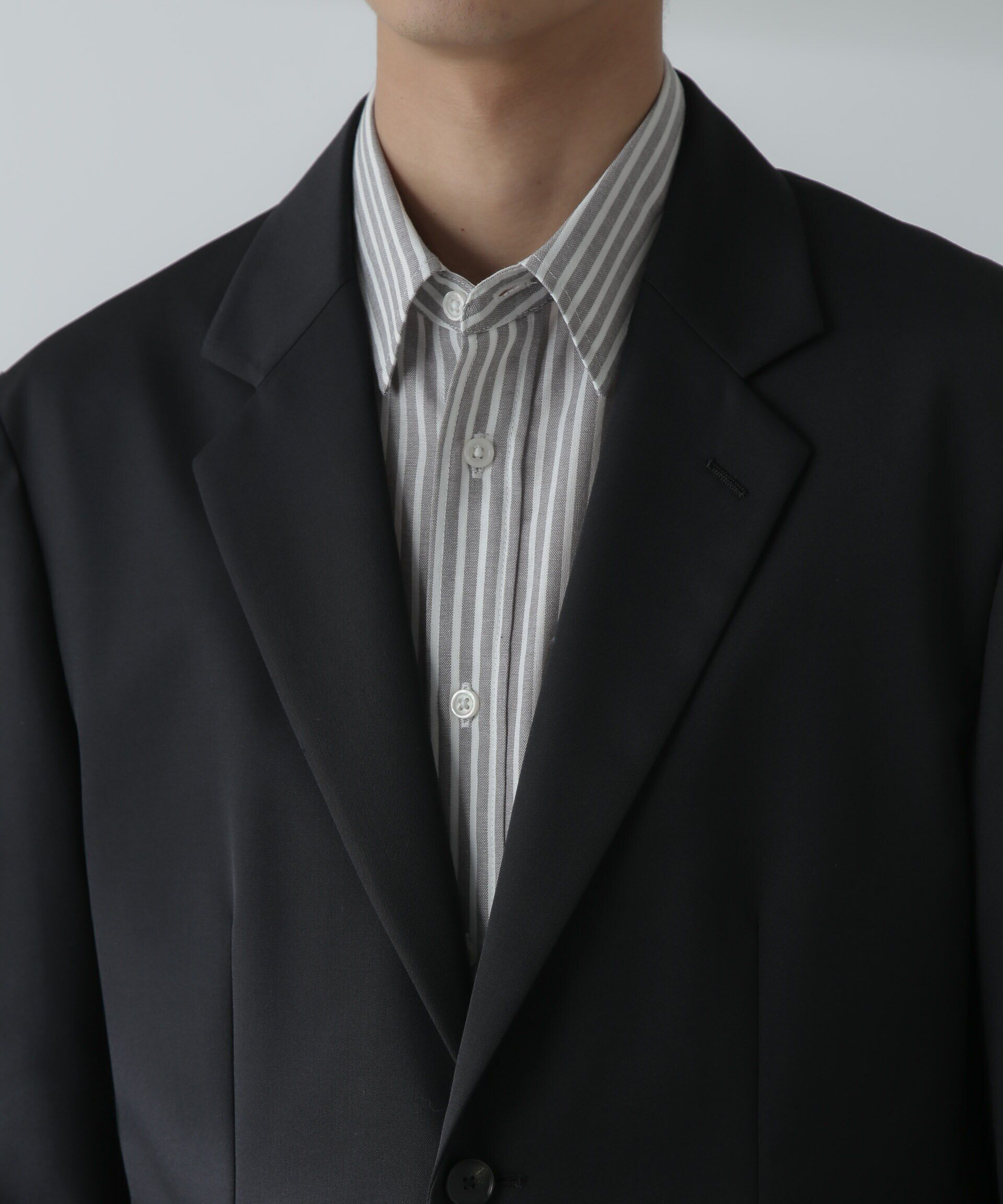 nano･universe「ドライウールギャバジンボクシージャケット(セットアップ可)」|テーラードジャケット|