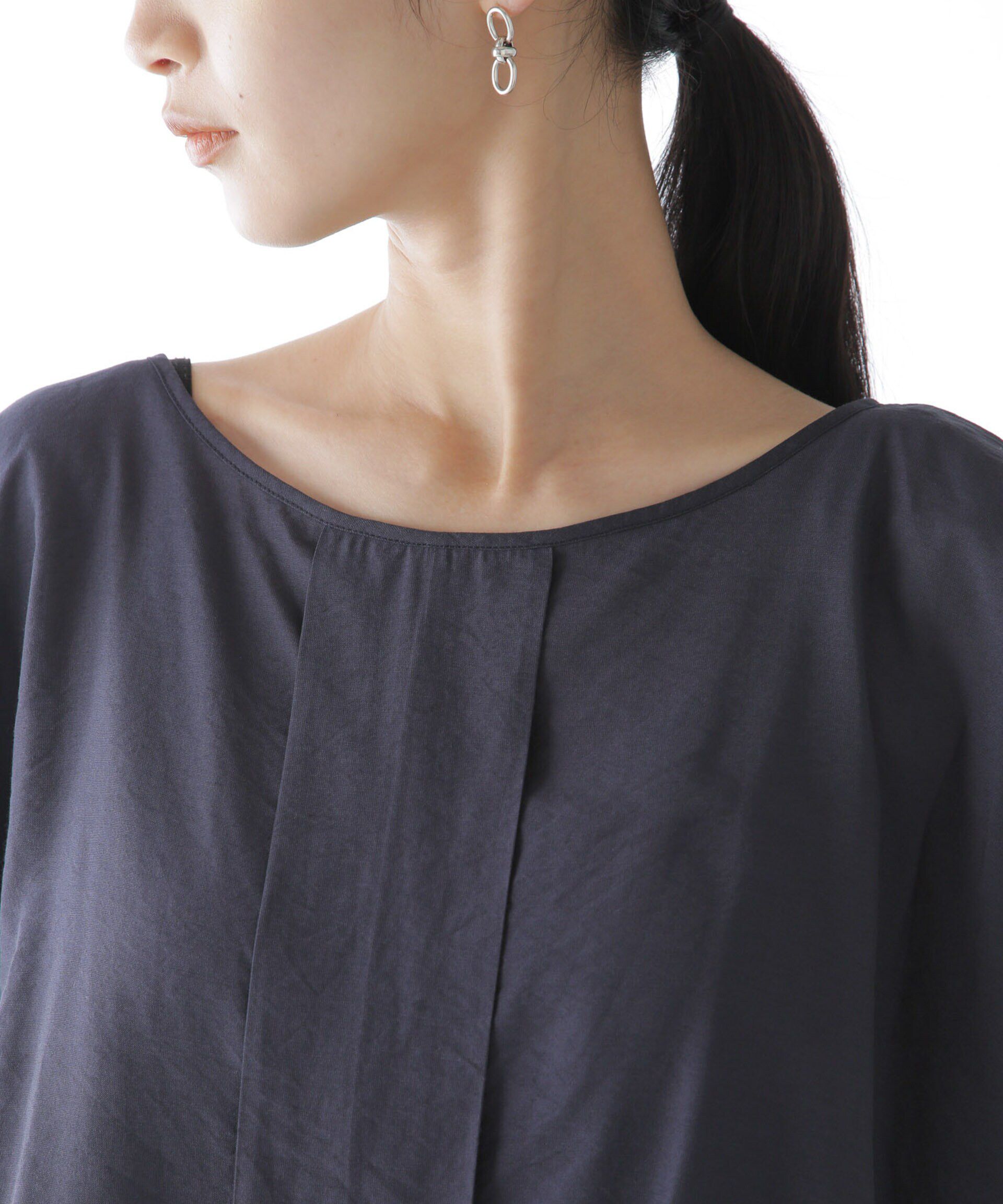 nano･universe「バルーンシルエットブラウス」|シャツ・ブラウス|