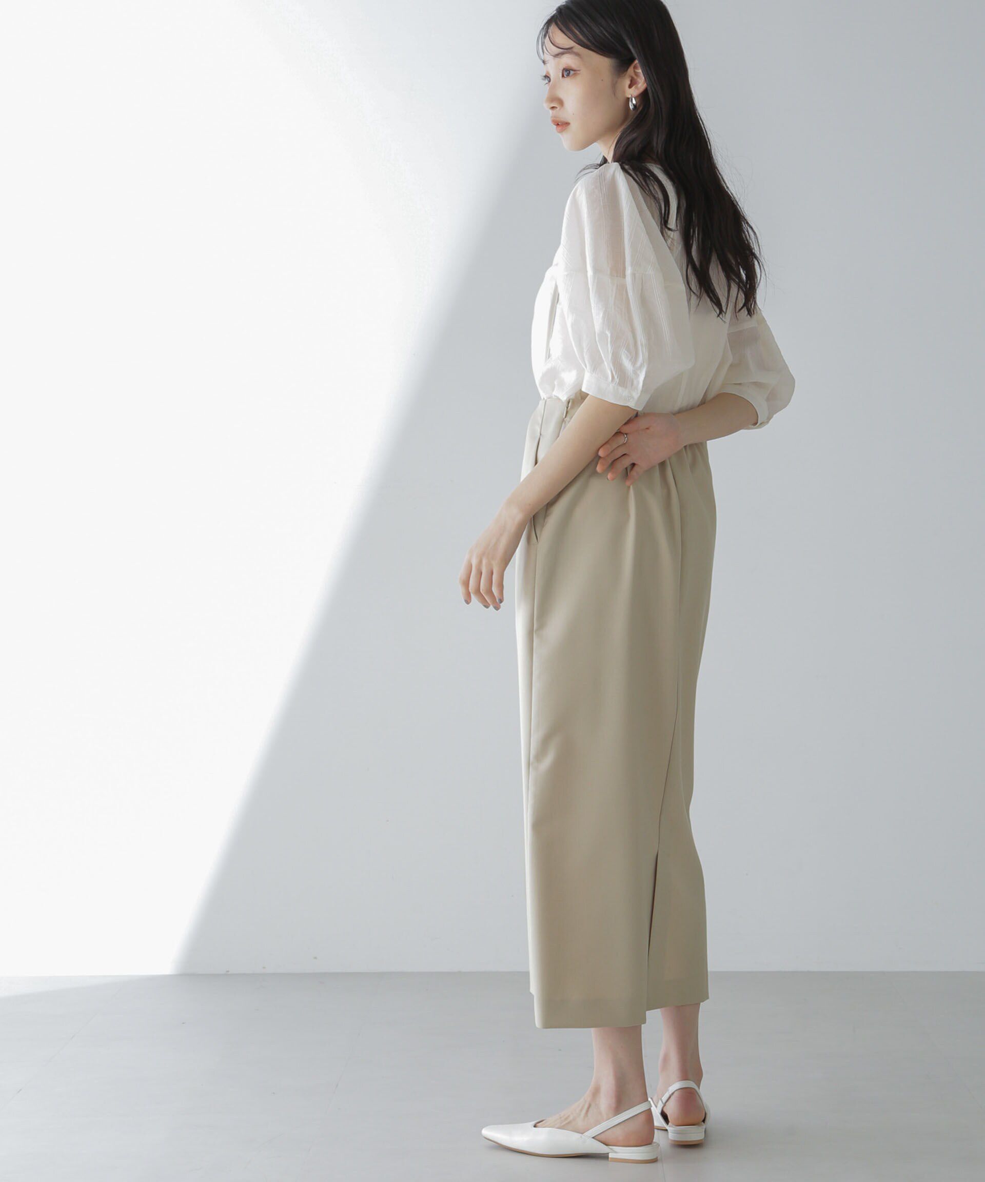 nano･universe「サスペンダースカート」|スカート|