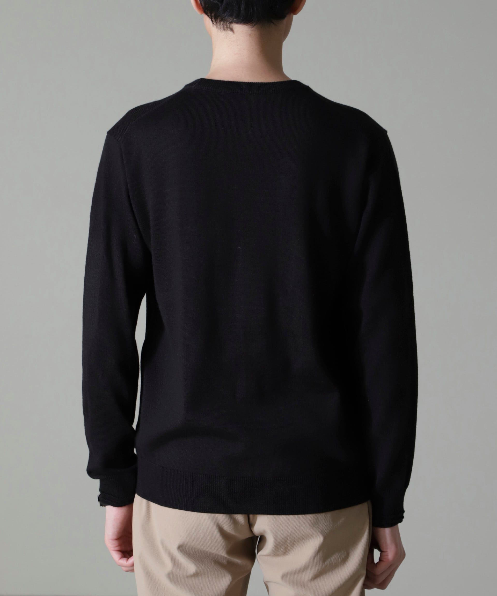 nano･universe「タスマニアミックスクルーネックニット」|ニット・セーター|