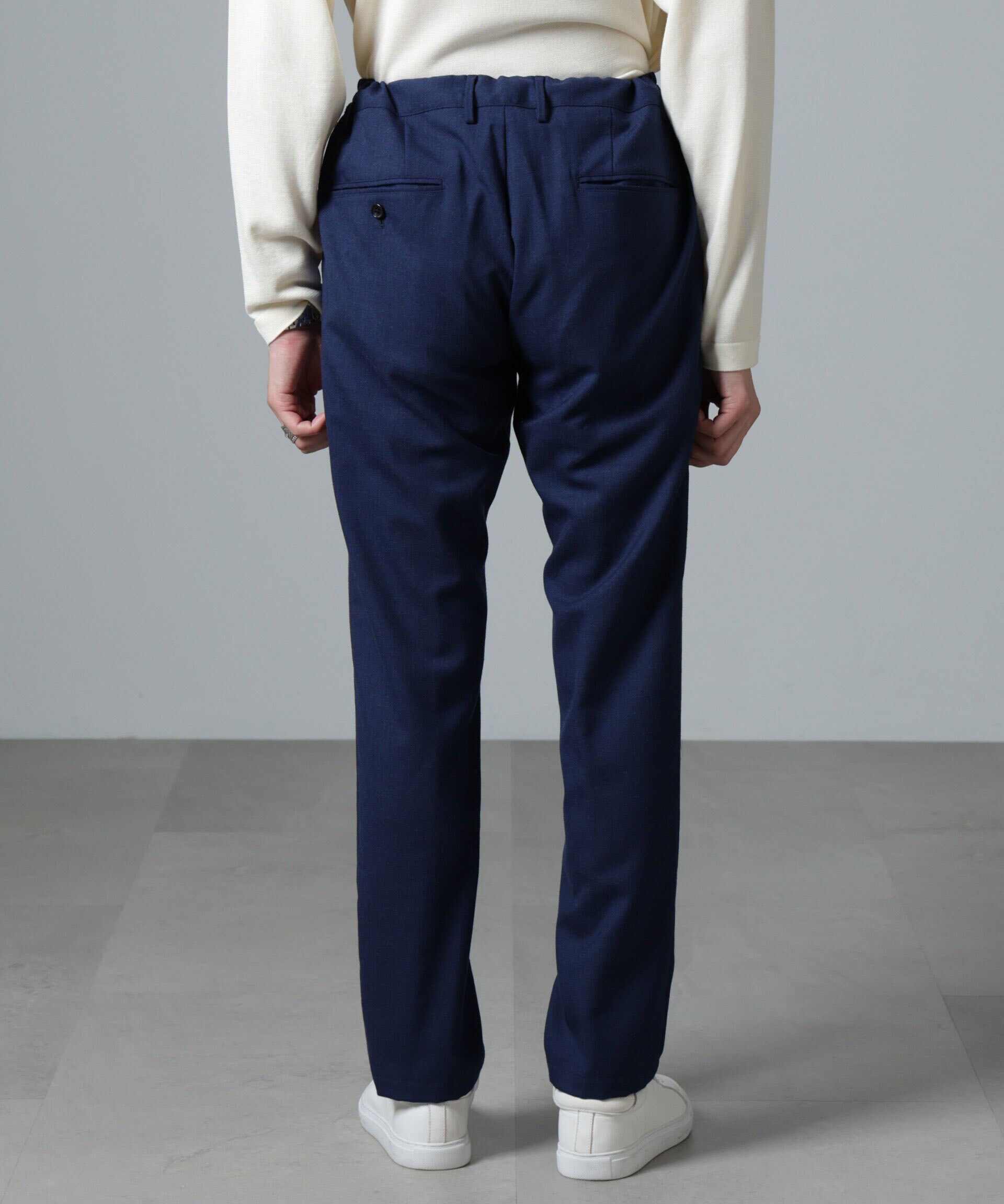 nano･universe「｢N TROUSERS PREMIUM｣RENURウール混洗えるサキソニーパンツ(セットアップ可)」|スーツ|