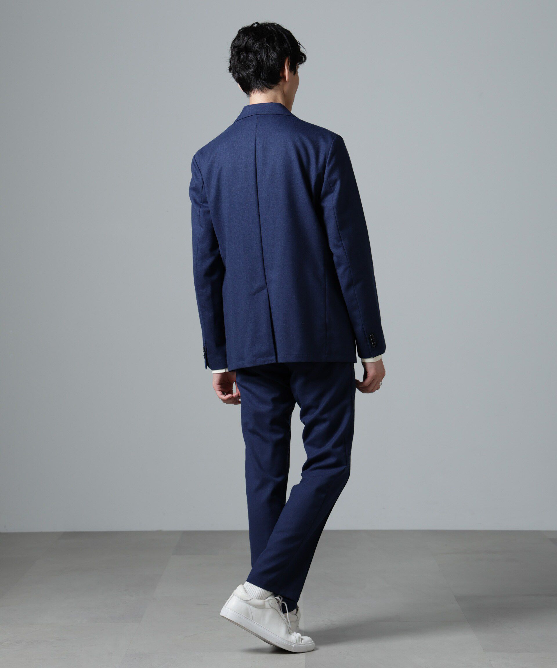 nano･universe「｢N TROUSERS PREMIUM｣RENURウール混洗えるサキソニーパンツ(セットアップ可)」|スーツ|