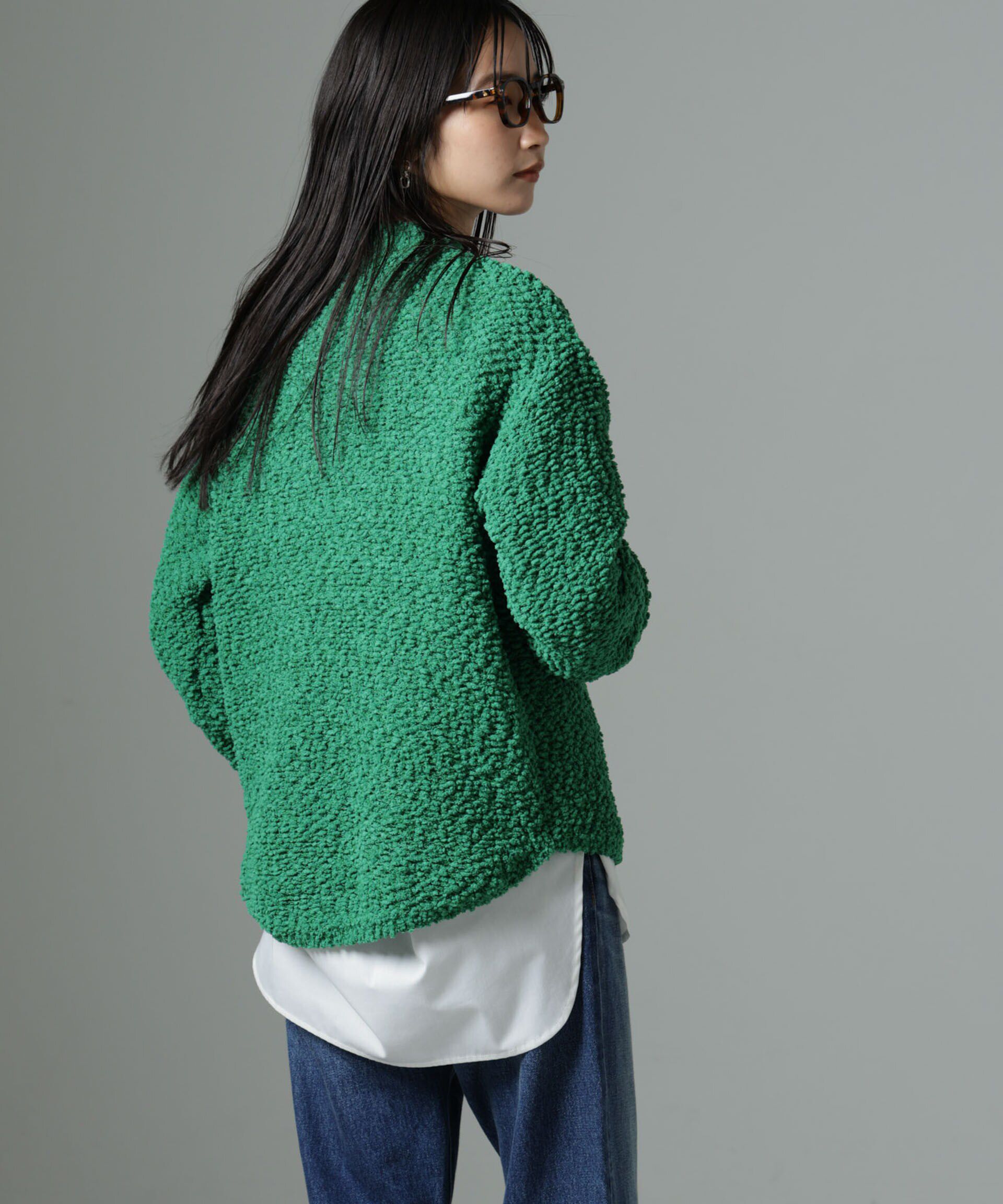 nano･universe「スラブテープボトルネックニット」|ニット・セーター|