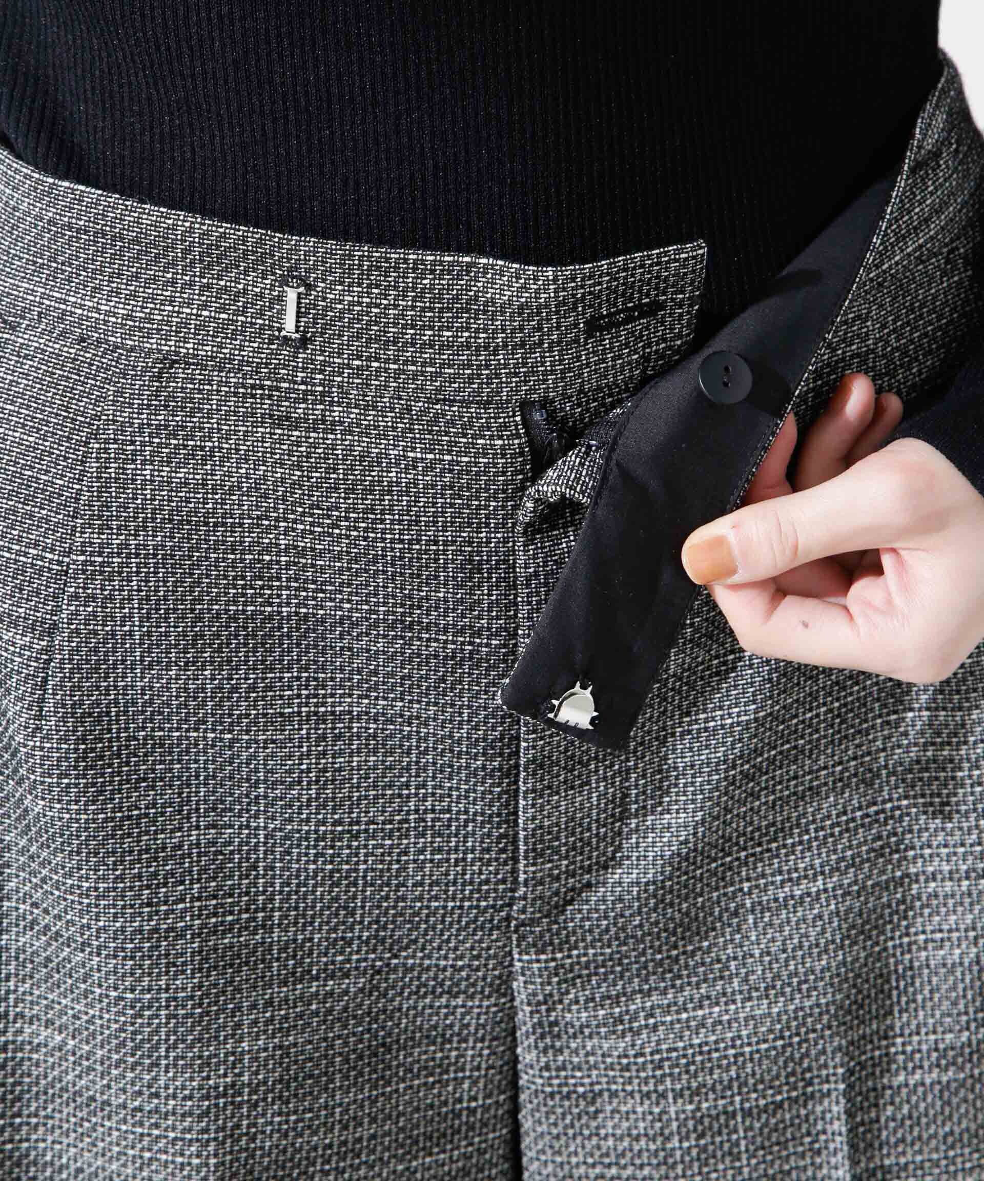 nano･universe「サイドラインフリンジパンツ」|チノ|