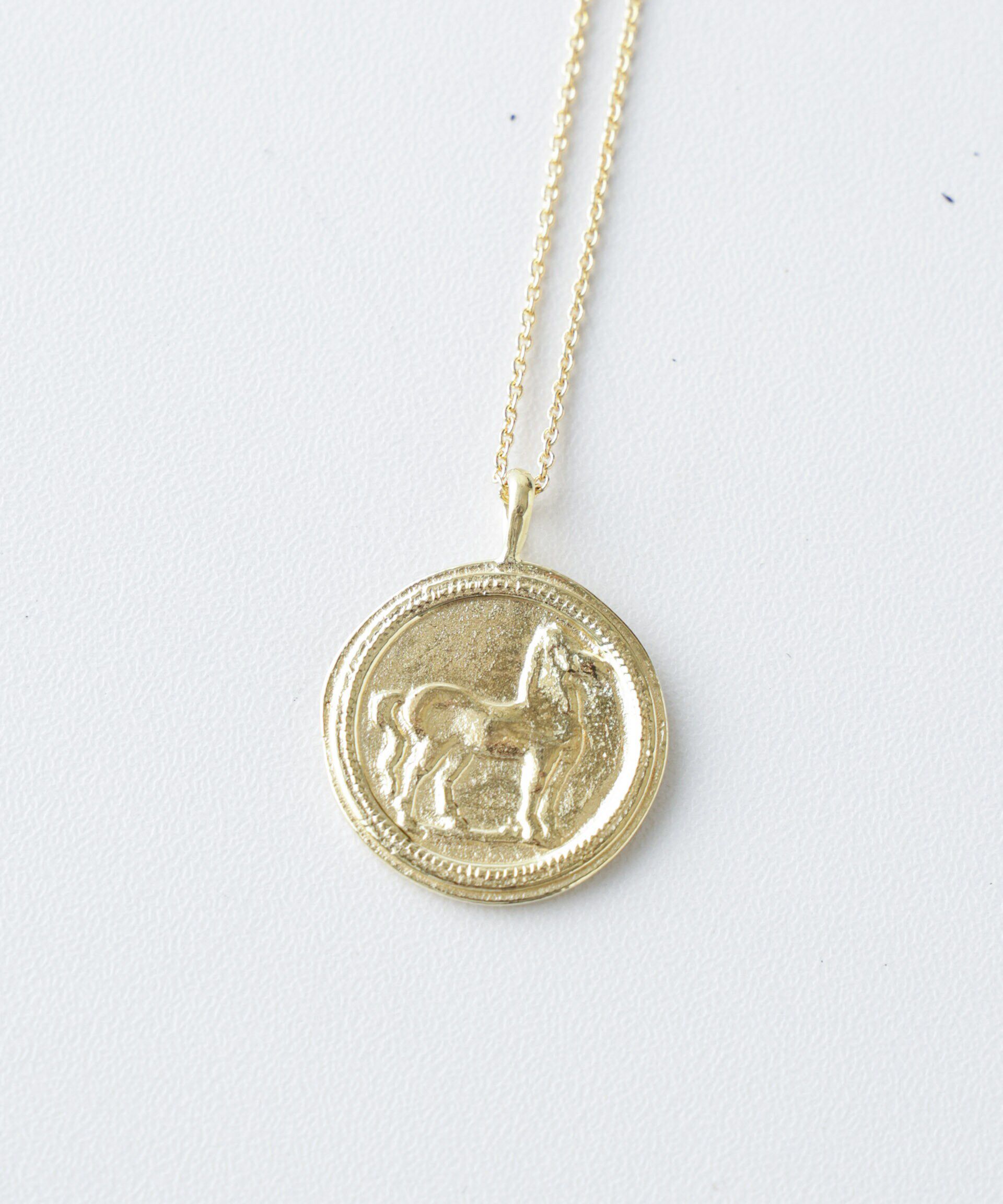 nano･universe「Chibi Jewels/Horse Coin Necklace」|ネックレス|