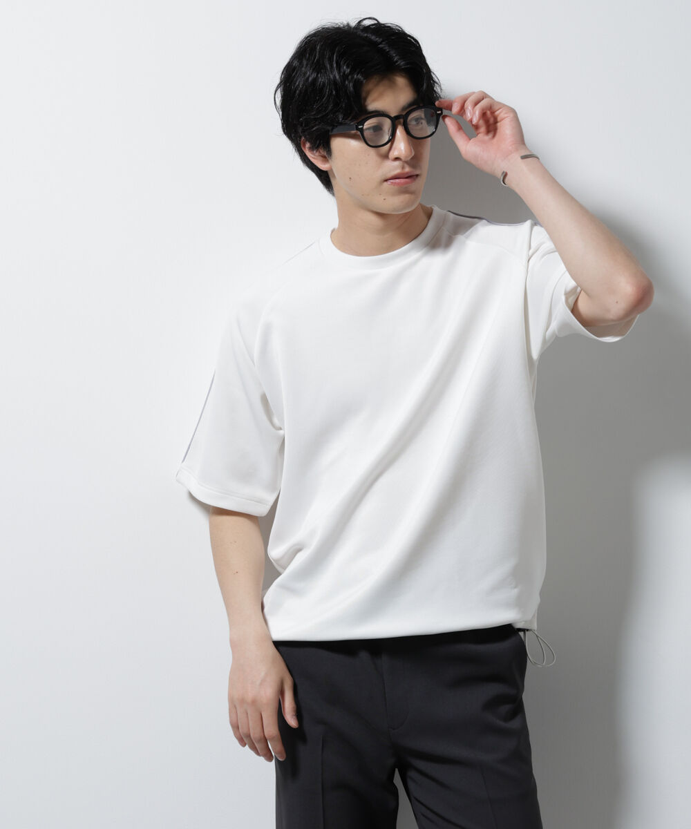 nano･universe「ラグランアジャストTシャツ 半袖」|Tシャツ・カットソー|