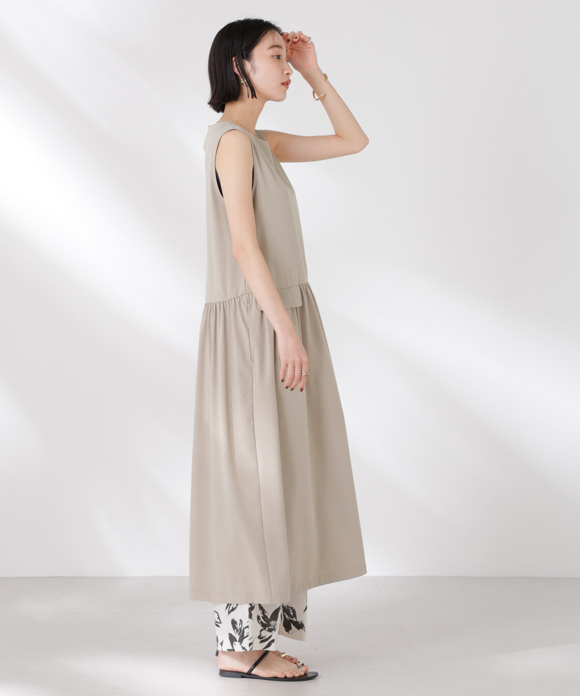 nano･universe「ウェスト切り替えワンピース」|ワンピース|