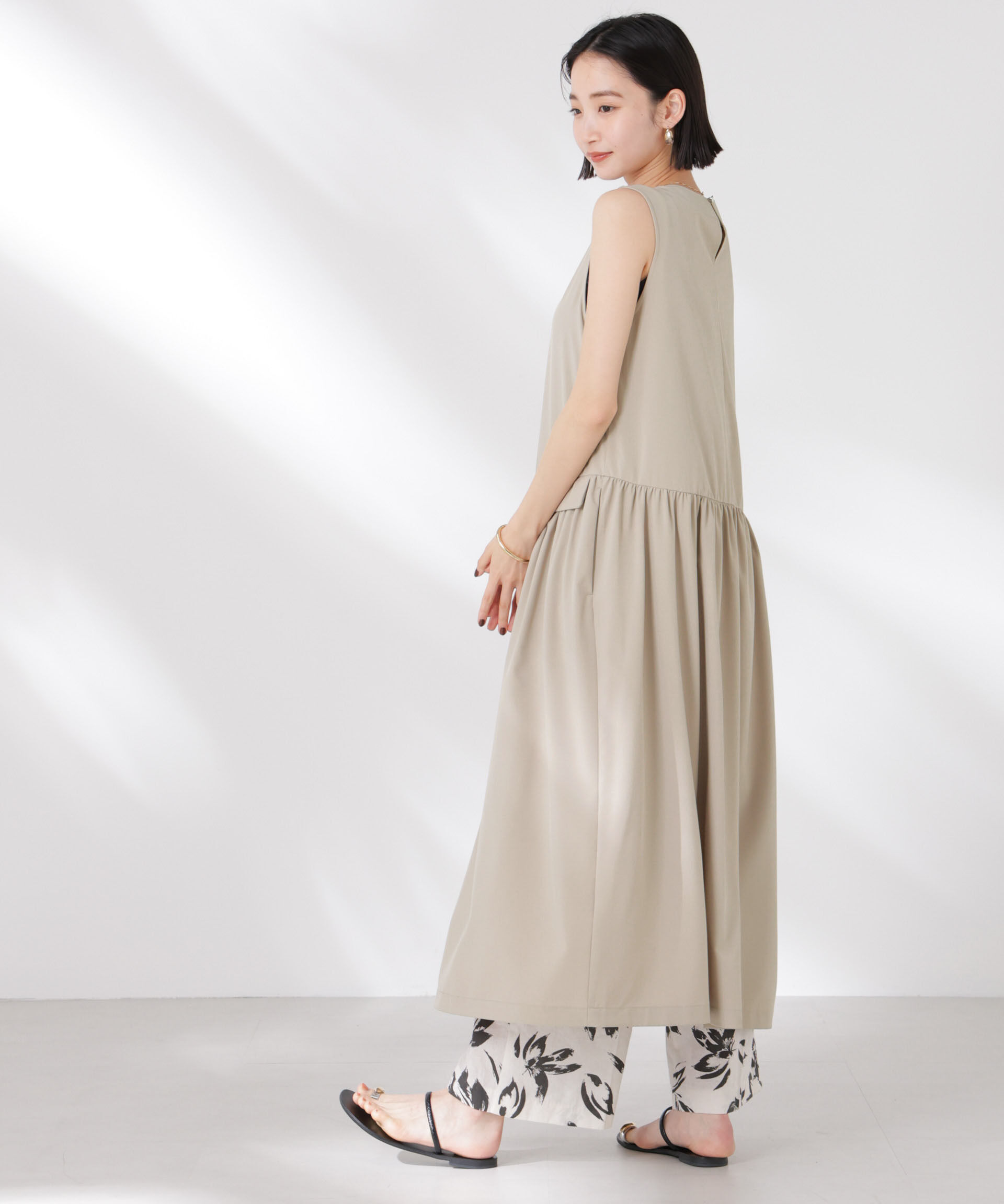 nano･universe「ウェスト切り替えワンピース」|ワンピース|