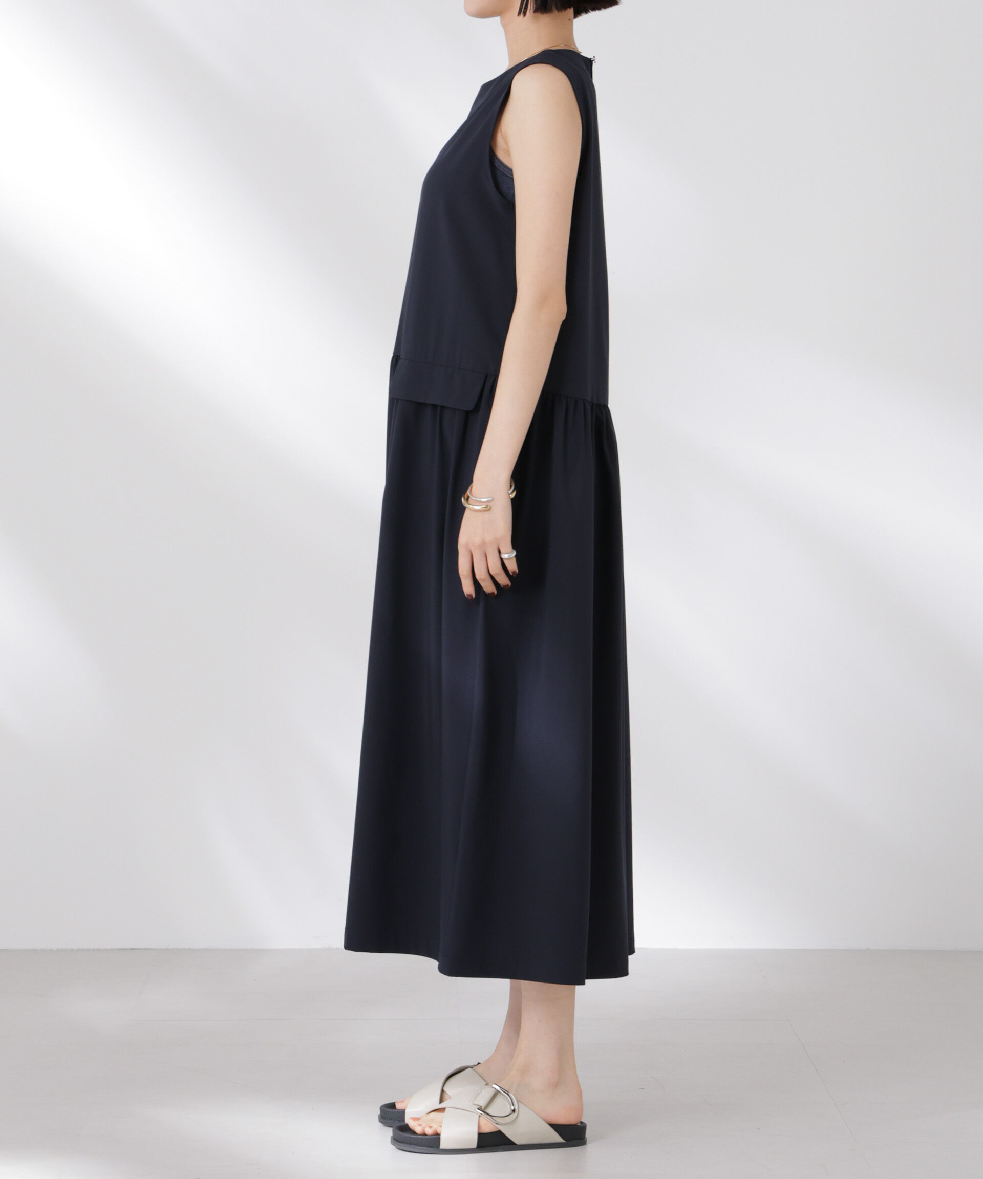 nano･universe「ウェスト切り替えワンピース」|ワンピース|