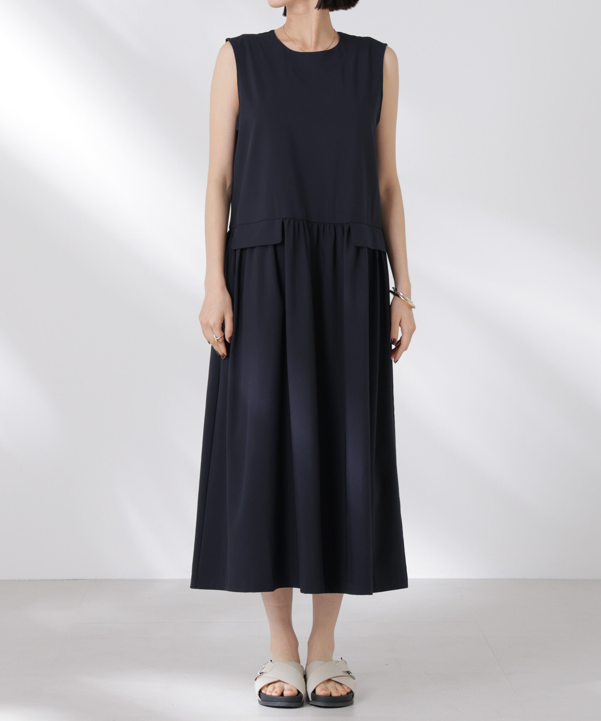 nano･universe「ウェスト切り替えワンピース」|ワンピース|