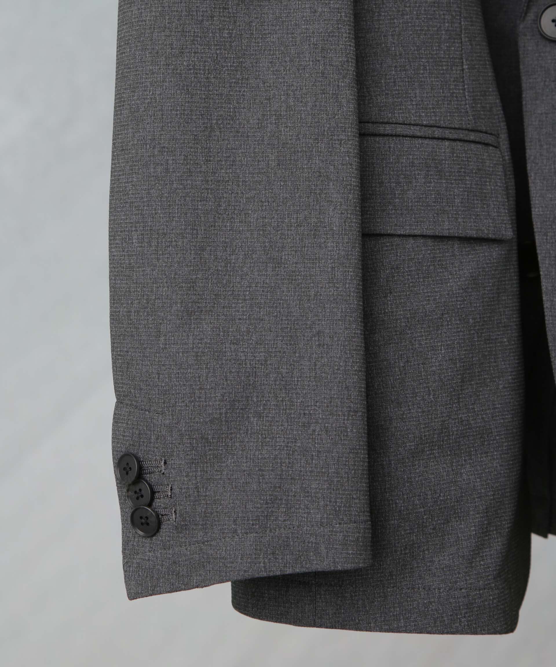 nano･universe「｢Damerino｣DotAir(R)ミニホールストレッチセットアップ/吸水速乾」|スーツ|