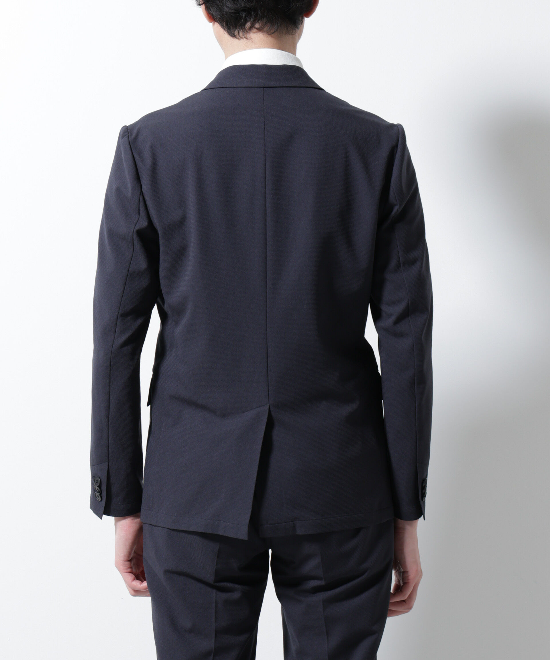 nano･universe「｢Damerino｣DotAir(R)ミニホールストレッチセットアップ/吸水速乾」|スーツ|