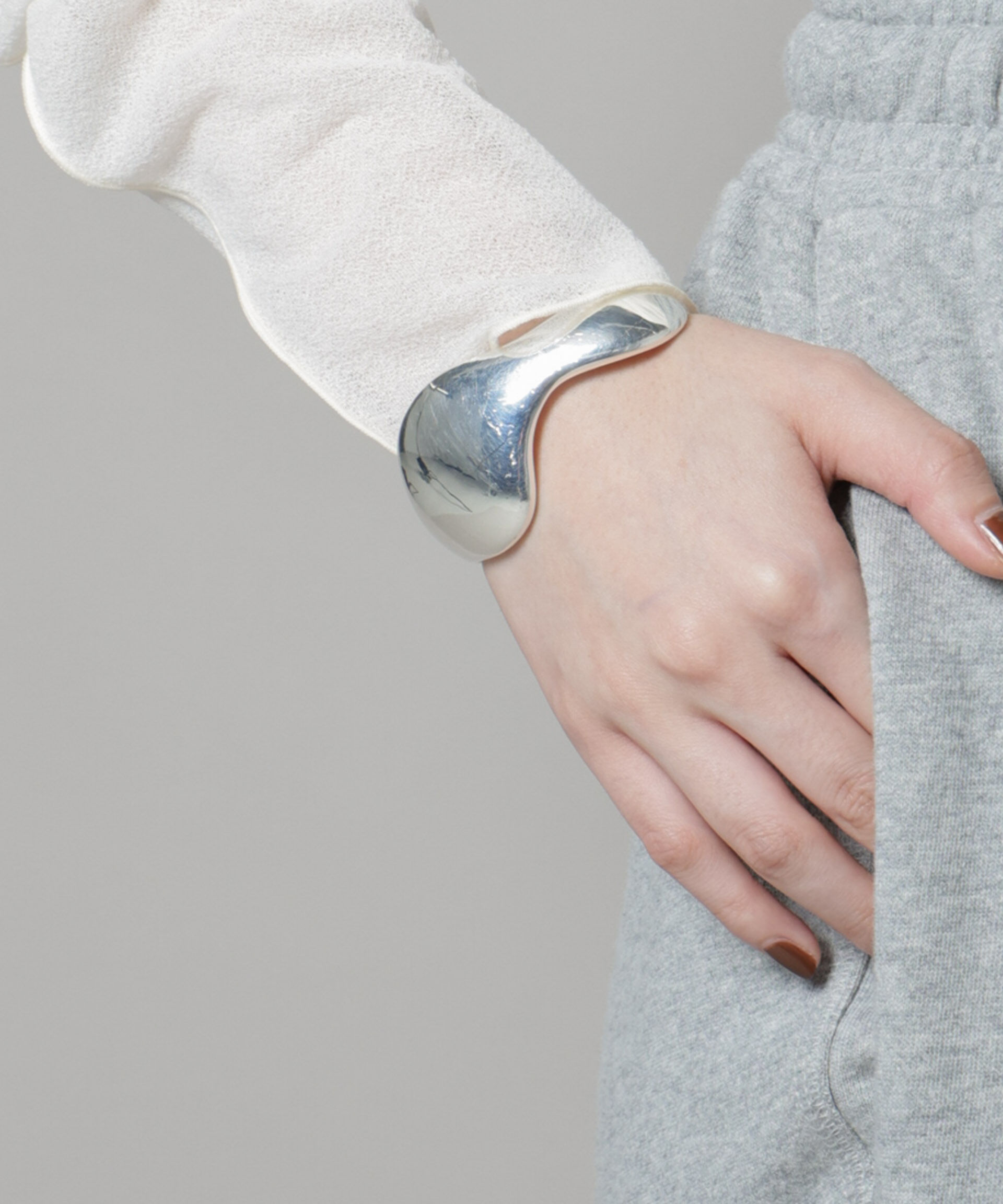 nano･universe「PHILIPPE AUDIBERT/Elrose L bracelet」|ブレスレット・バングル|シルバー