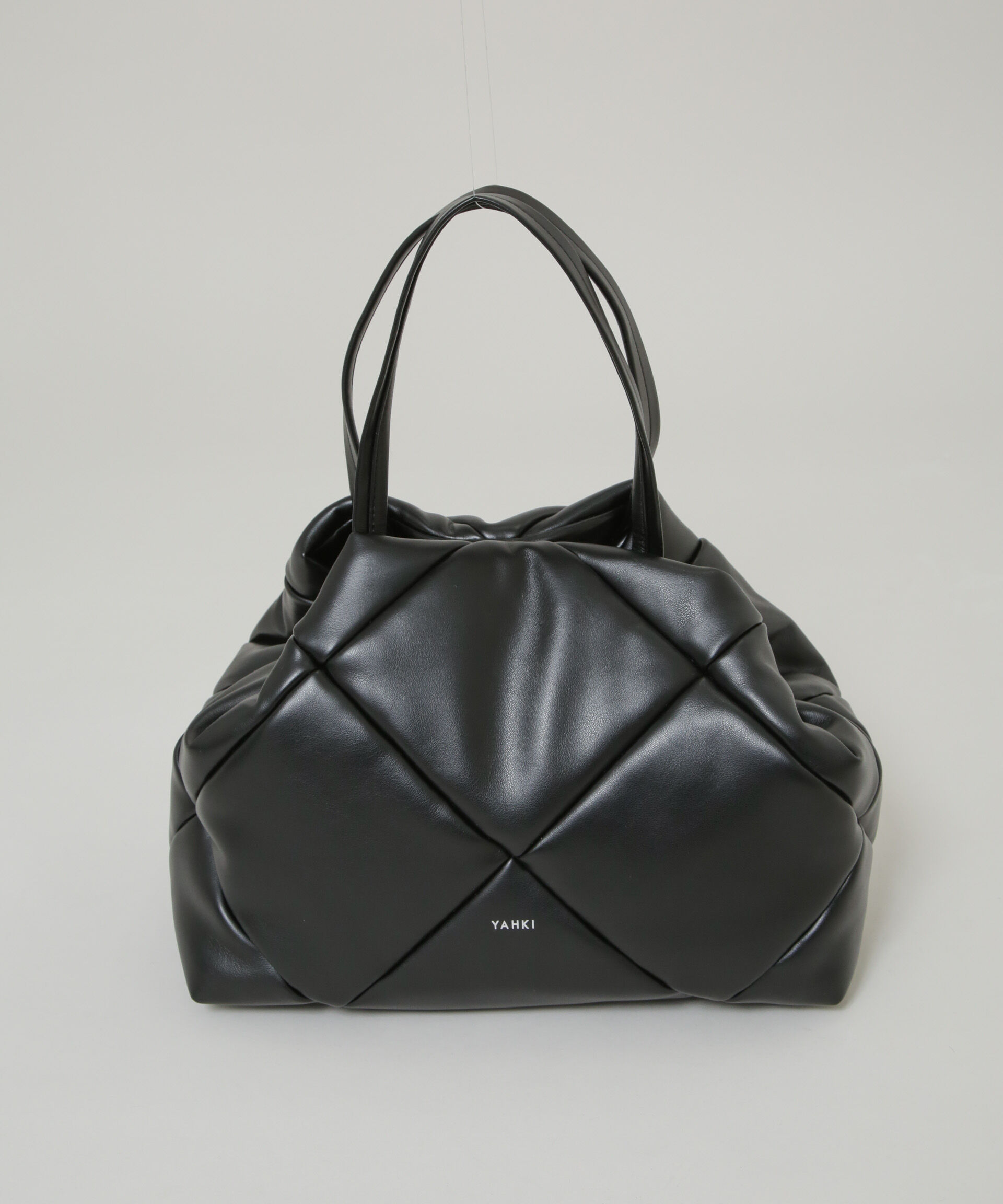 nano･universe「YAHKI/FAKE トートバッグ」|ショルダー・メッセンジャー|ブラック