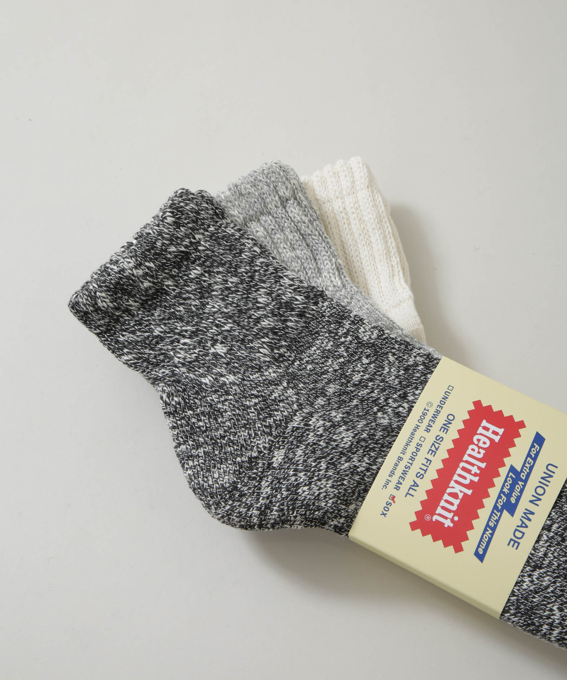 nano･universe「Healthknit/ベーシックスラブMIX ソックス 3足セット」|ソックス|