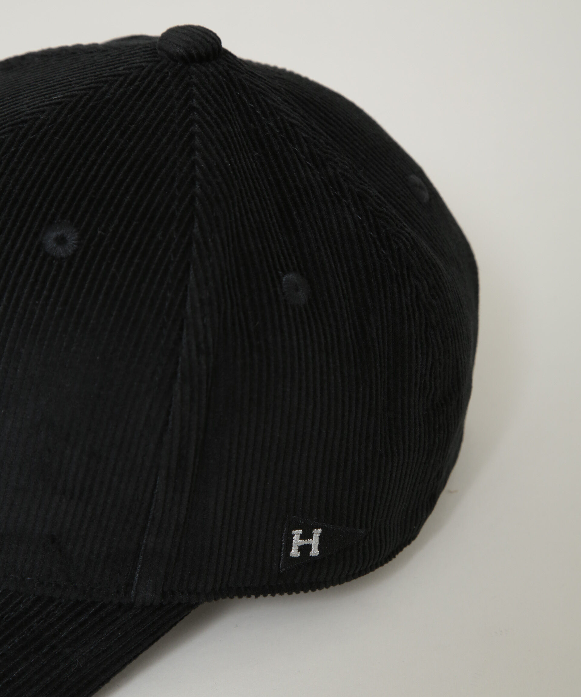 nano･universe「Healthknit/別注 コーデュロイペナント刺繍キャップ」|キャップ・キャスケット|