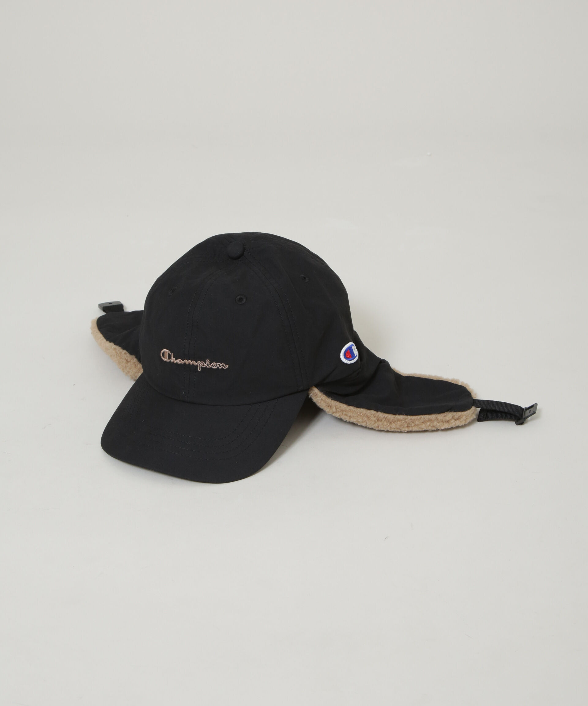 nano･universe「Champion/CNタフタアビエイターキャップ」|キャップ・キャスケット|