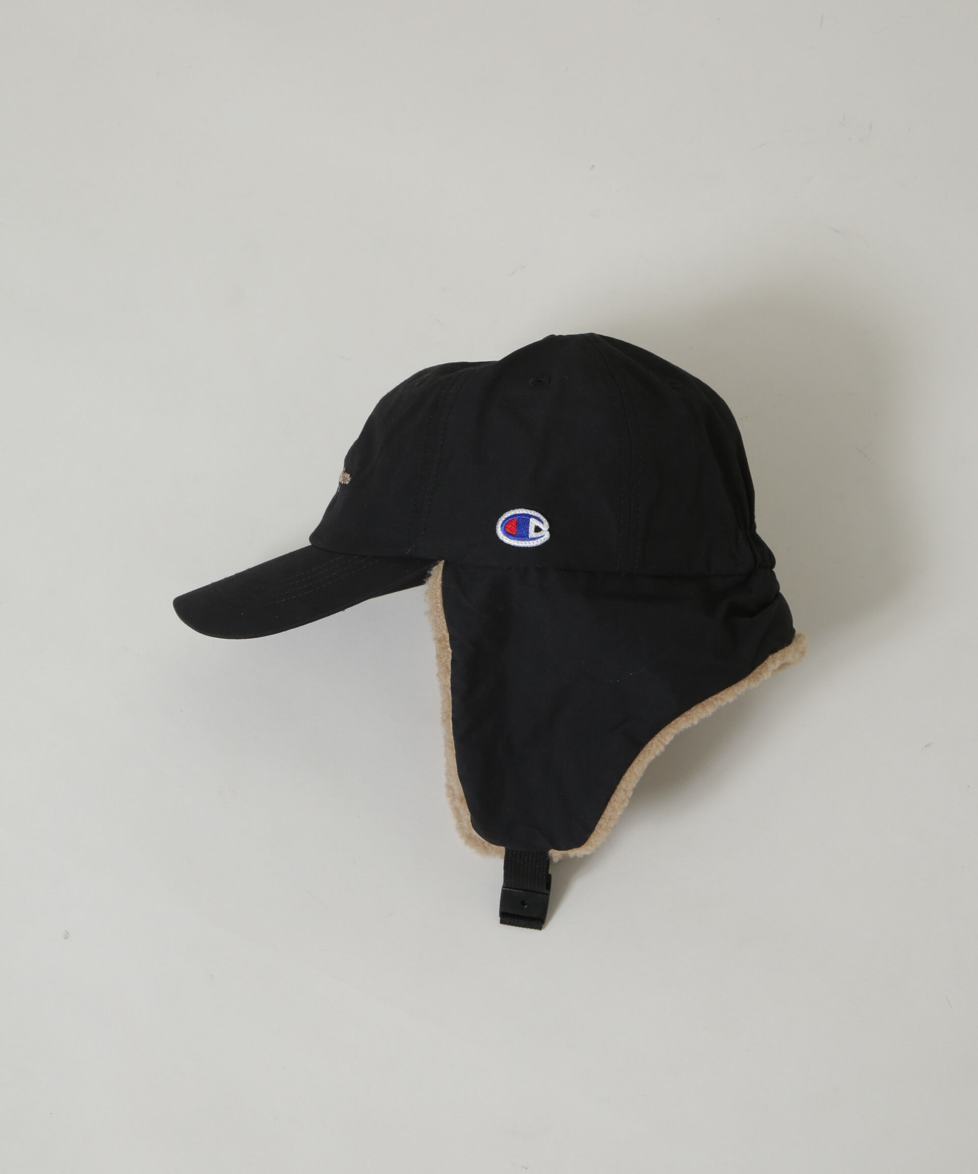 nano･universe「Champion/CNタフタアビエイターキャップ」|キャップ・キャスケット|