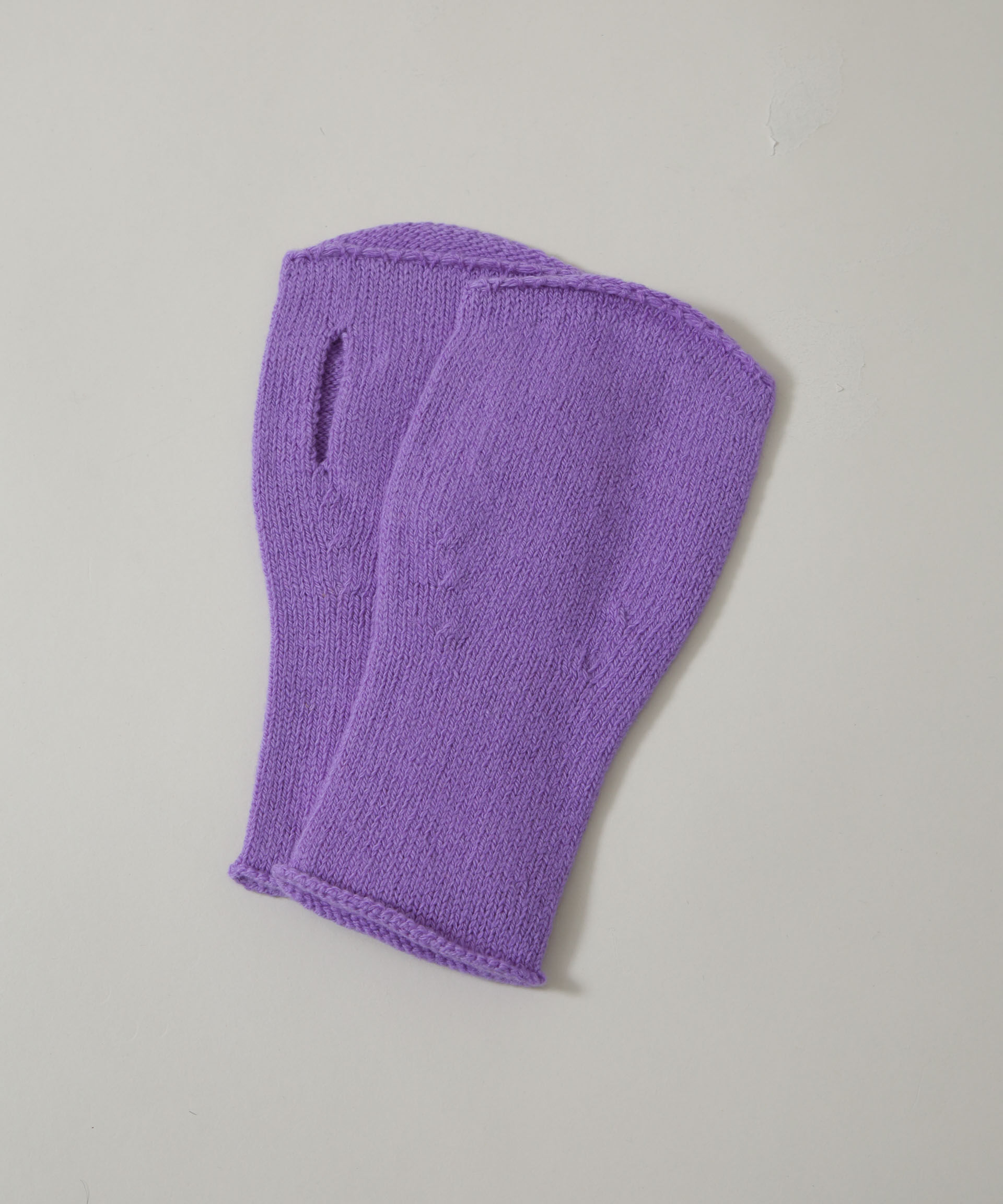  「COSY/別注 Knit Globe」|手袋|パープル