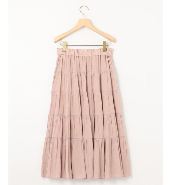 組曲「ギャザーライトデシン ティアードスカート」|スカート|