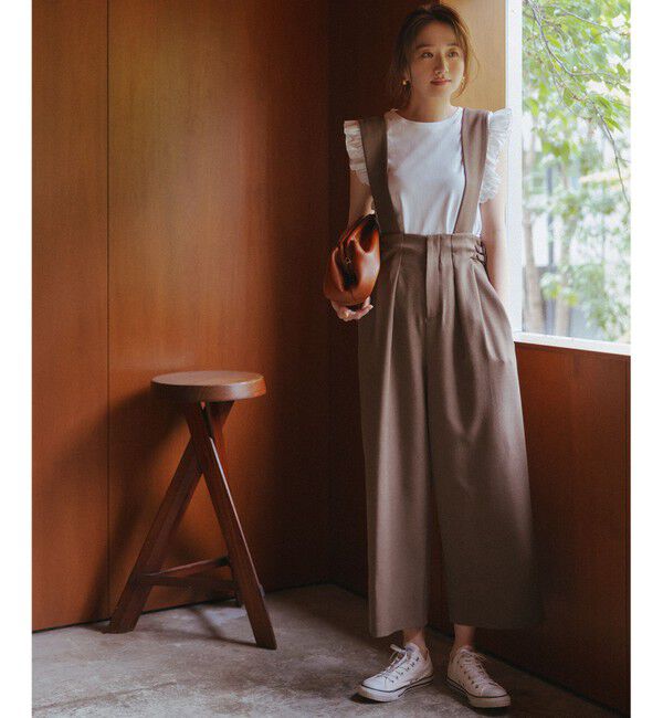 組曲「Jazzy-Jersey フリル袖Ｔシャツ」|Tシャツ・カットソー|