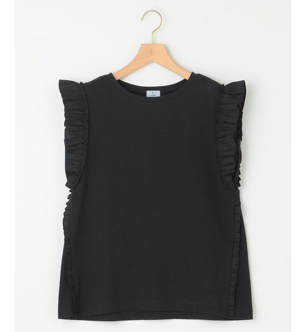 組曲「Jazzy-Jersey フリル袖Ｔシャツ」|Tシャツ・カットソー|