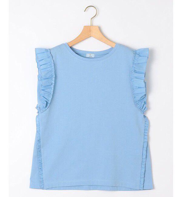 組曲「Jazzy-Jersey フリル袖Ｔシャツ」|Tシャツ・カットソー|