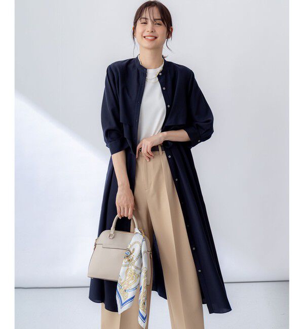 組曲「リヨセルシャーティング ワンピース」|ワンピース|ネイビー系