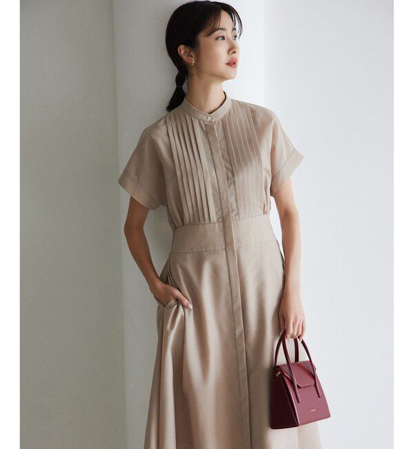 組曲「【洗える・ドライタッチ】シアーボイルフロントタック ワンピース」|ワンピース|