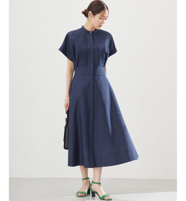 組曲「【洗える・ドライタッチ】シアーボイルフロントタック ワンピース」|ワンピース|